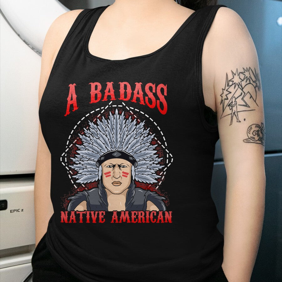 Native American T-Shirts, Vintage Native American Unisex T-Shirt/Hoodie/Sweatshirt HLT00 - I Have Two Titles - Mom and Grandma - Native American T-Shirt