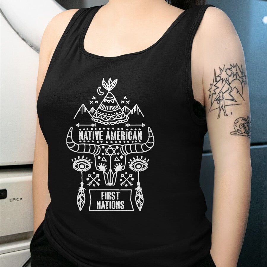 Native American T-Shirts, Vintage Native American Unisex T-Shirt/Hoodie/Sweatshirt HLT00 - Native American Heritage Month American Indian Indigenous T-Shirt (1)