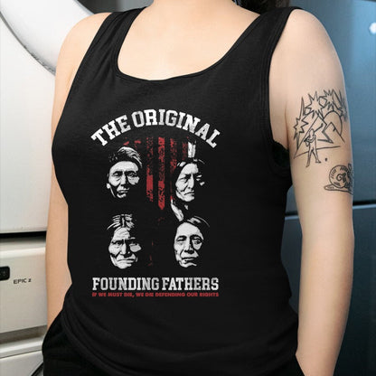 Native American T-Shirts, Vintage Native American Unisex T-Shirt/Hoodie/Sweatshirt HLT00 - The Original Founding Fathers Native American Themed T-Shirt (2)