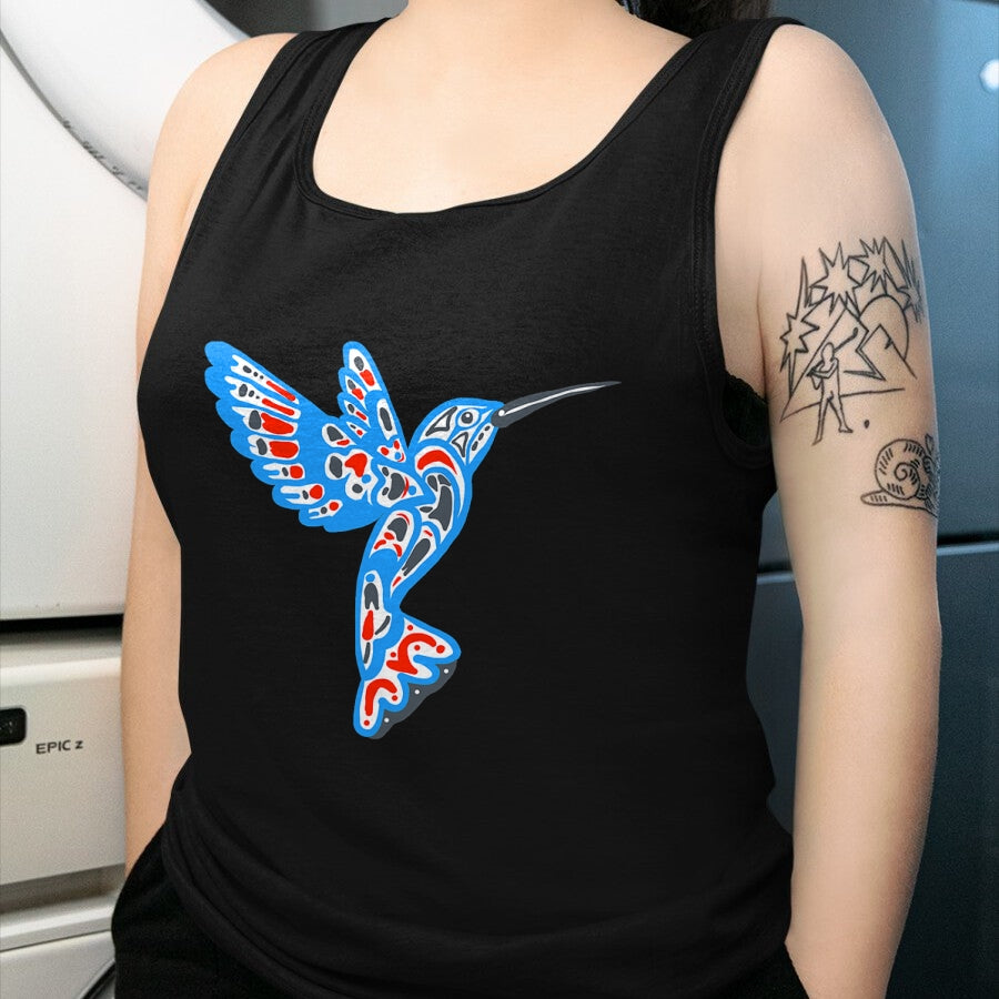 Native American T-Shirts, Vintage Native American Unisex T-Shirt/Hoodie/Sweatshirt HLT00 - Hummingbird Native American Indian Tribal Graphic T-Shirt