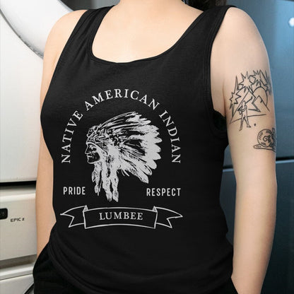 Native American T-Shirts, Vintage Native American Unisex T-Shirt/Hoodie/Sweatshirt HLT00 - Lumbee Tribe Native American Indian Pride Respect Darker Long Sleeve T-Shirt