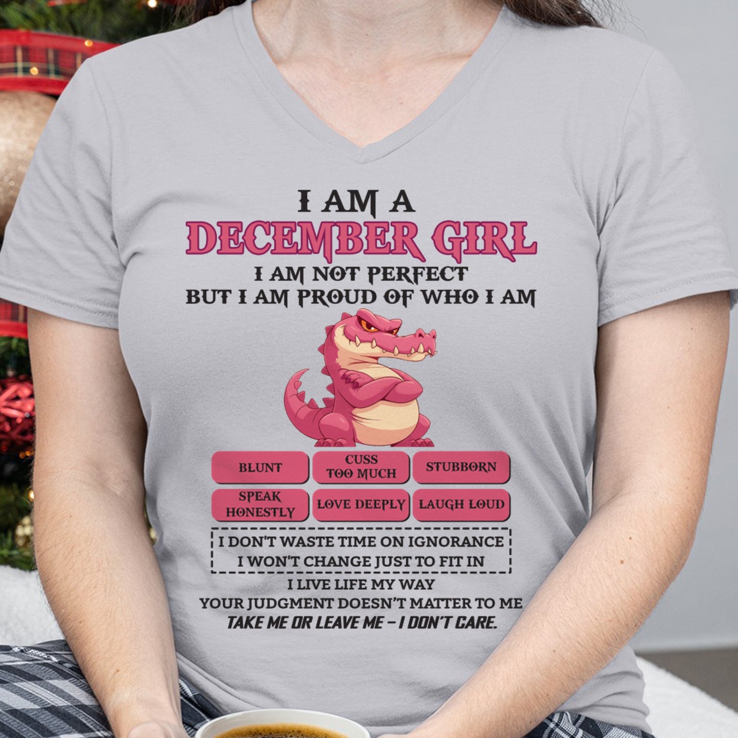 December Girl Shirt – Birthday Gift for Women - ccdi12 FMA (SKU10-80-12)