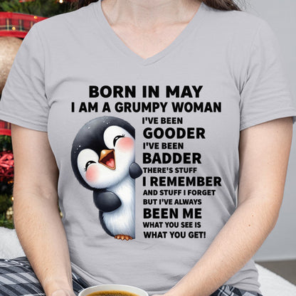BORN IN MAY I AM A GRUMPY WOMAN ccdi05 FMA (SKU09-95-05)