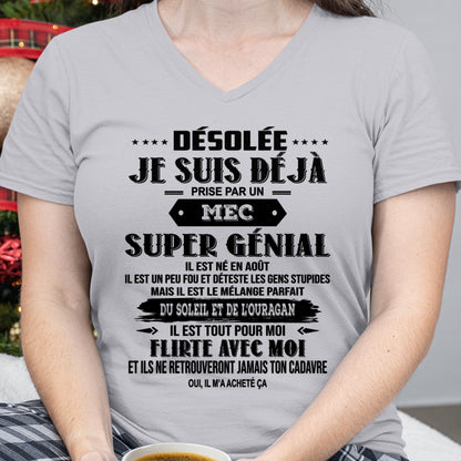 DÉSOLÉE JE SUIS DÉJÀ PRISE PAR UN MEC SUPER GÉNIAL IL EST NÉ EN AOÛT Fr08 male