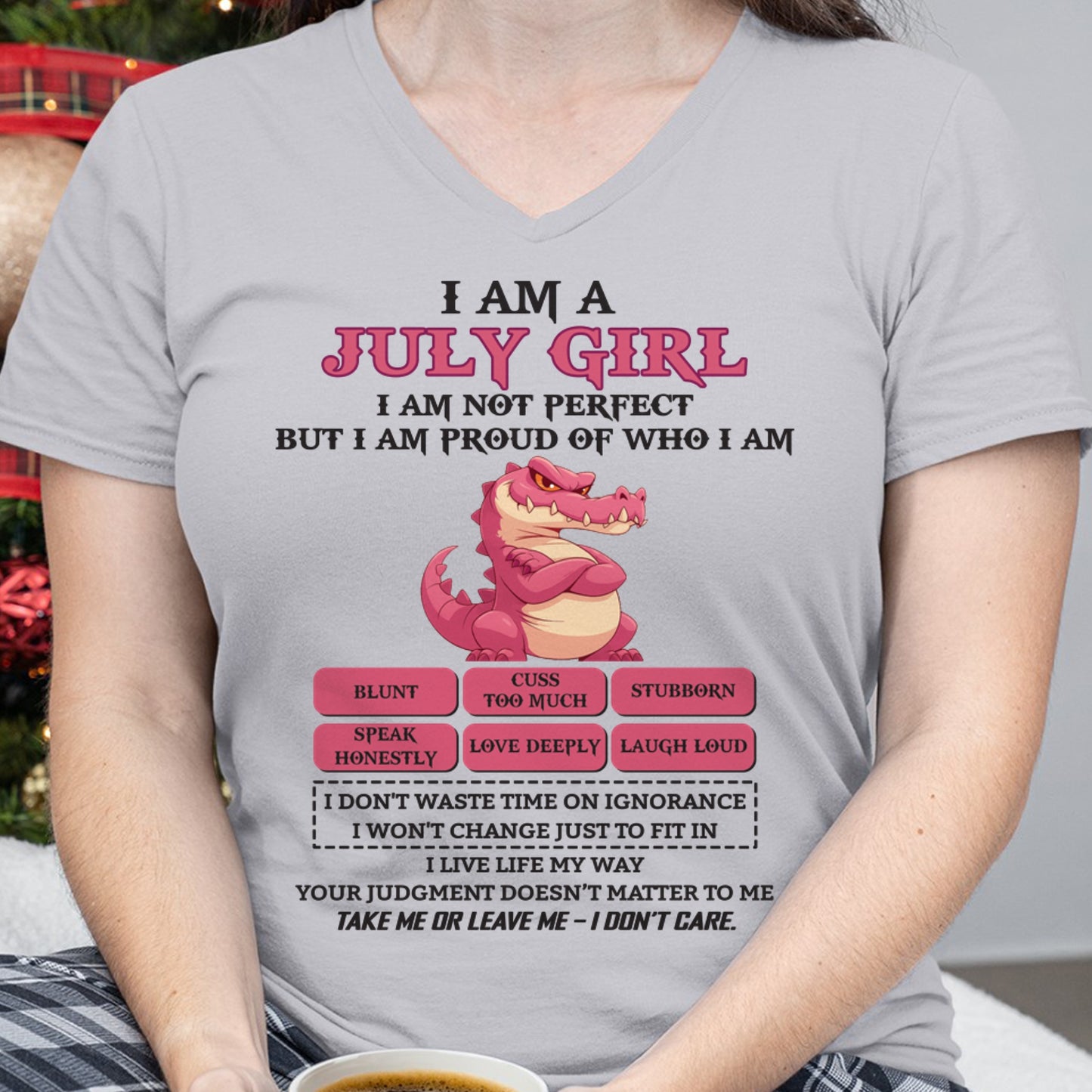 July Girl Shirt – Birthday Gift for Women - ccdi07 FMA (SKU10-80-07)