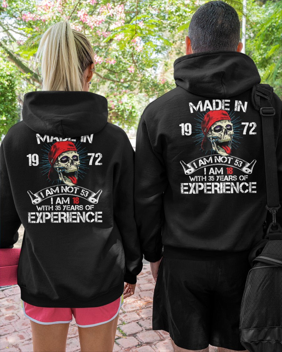 Years of experience 2025 - US1972 (SKU07-96-72)