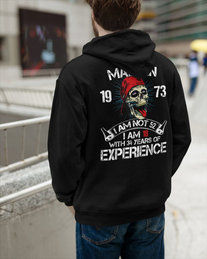 Years of experience 2025 - US1973 (SKU07-96-73)