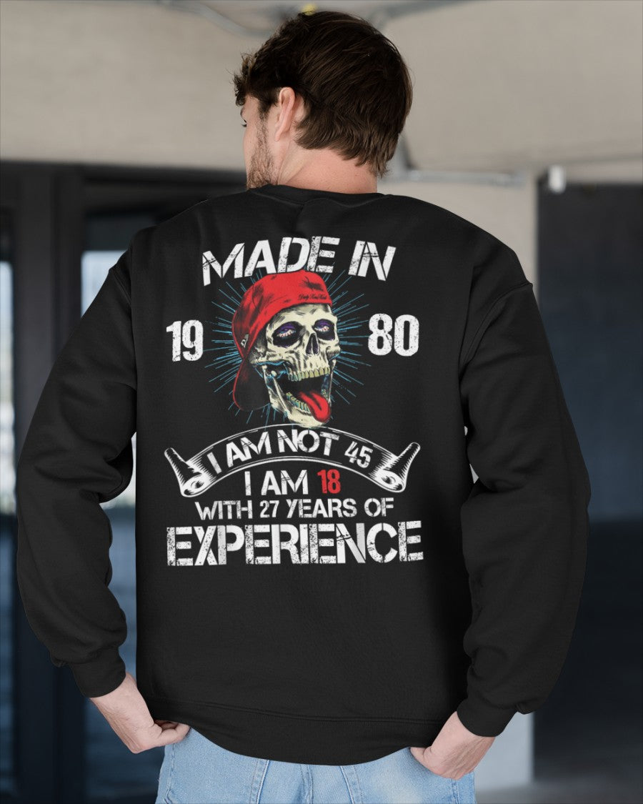 Years of experience 2025 - US1980 (SKU07-96-80)