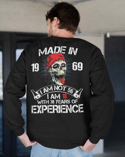 Years of experience 2025 - US1969 (SKU07-96-69)