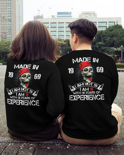 Years of experience 2025 - US1969 (SKU07-96-69)