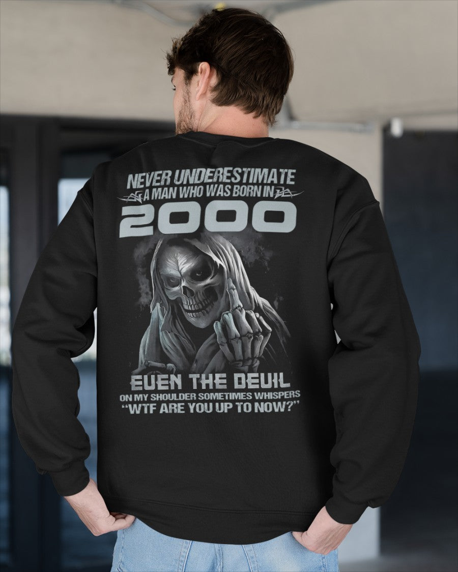 NEVER UNDERESTIMATE US2000 male (SKU07-58-2000)