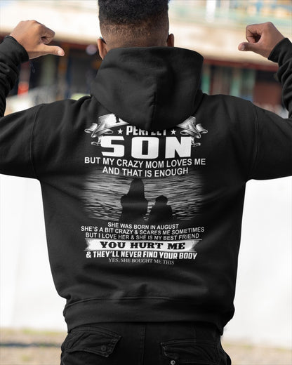 Crazy Mom - August - Perfect gift for your son - FROM WOMAN (SKU07-164-08)