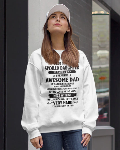 August - Awesome Dad - Perfect gift for your daughter - ccdi08 FROM MAN (SKU07-138-08)