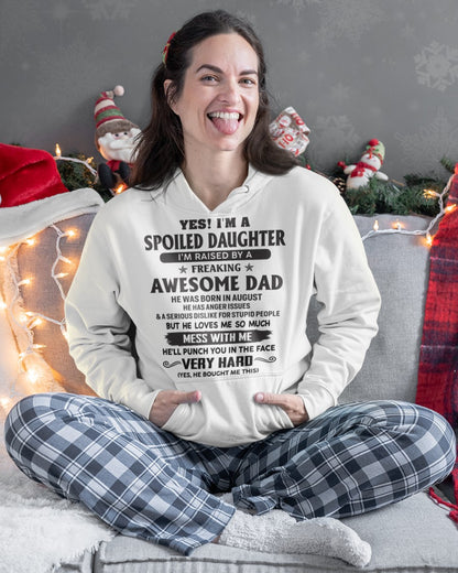 August - Awesome Dad - Perfect gift for your daughter - ccdi08 FROM MAN (SKU07-138-08)