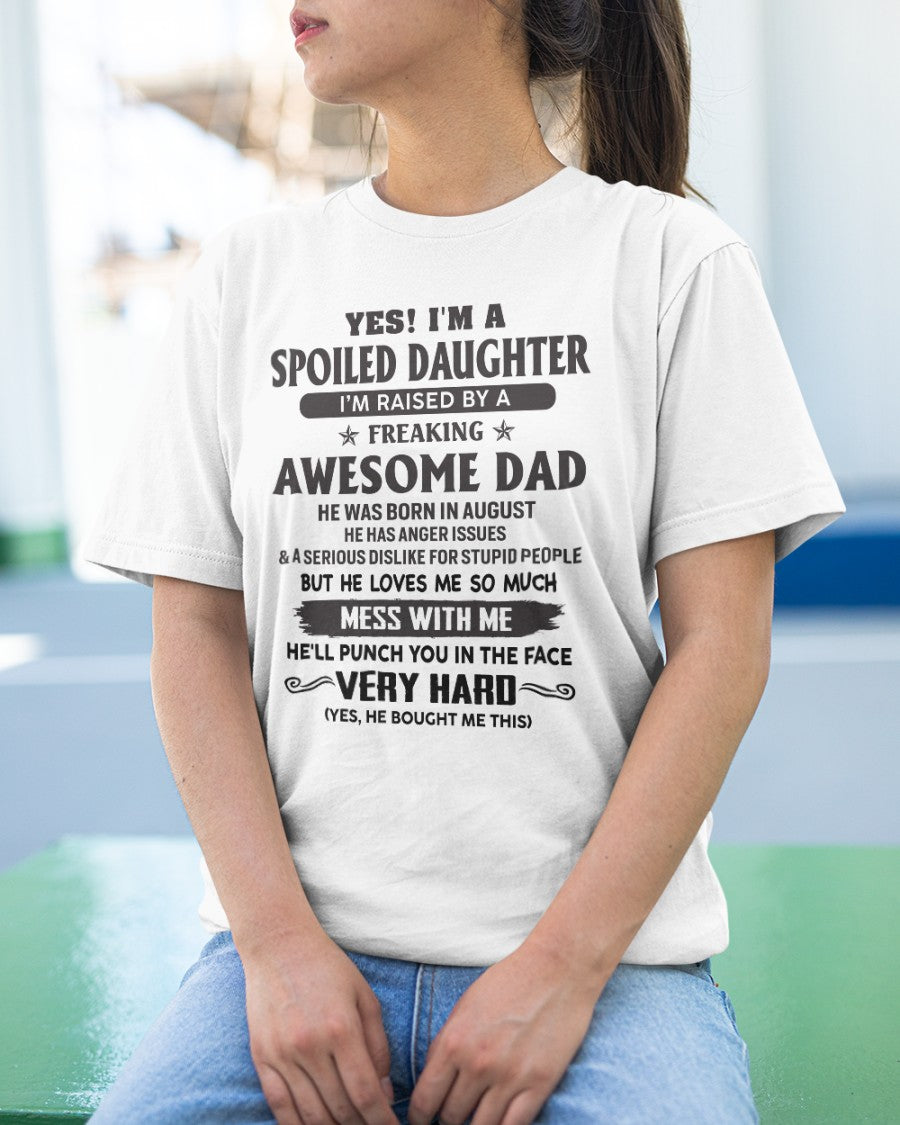 August - Awesome Dad - Perfect gift for your daughter - ccdi08 FROM MAN (SKU07-138-08)